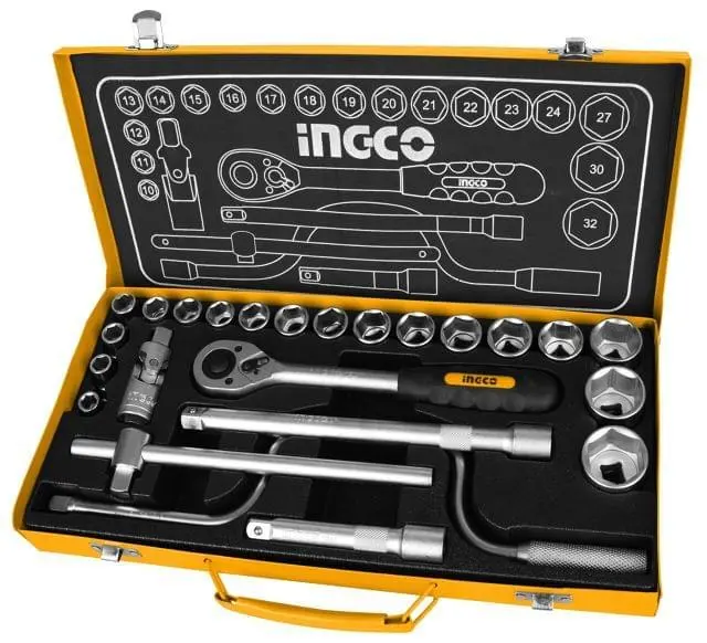 Ingco 24Pcs 1/2" Socket Set 1