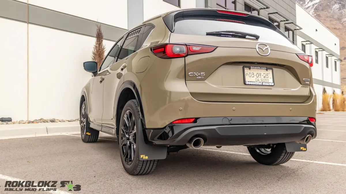 Mazda Cx-5 2022-2025 Rally Mud Flaps 1