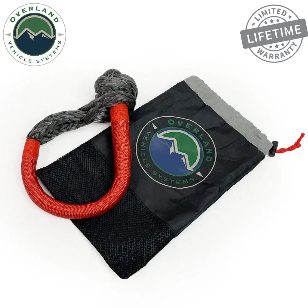 23” 5/8” Soft Recovery Shackle With A Breaking Strength Of 44,500 Lbs. 19149903 1