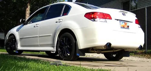 Subaru Legacy & Outback 2010-2014 Rally Mud Flaps 1
