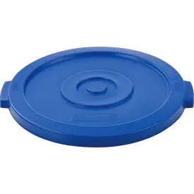 Global Industrial™ Plastic Trash Can Lid - 20 Gallon Blue 1