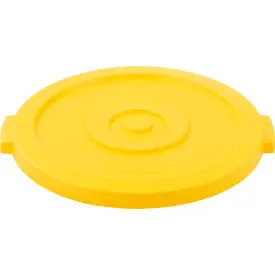 Global Industrial™ Plastic Trash Can Lid - 20 Gallon Yellow 1