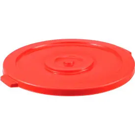 Global Industrial™ Plastic Trash Can Lid - 44 Gallon Red 1