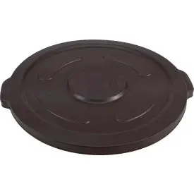 Global Industrial™ Plastic Trash Can Lid, 55 Gallon, Brown 1