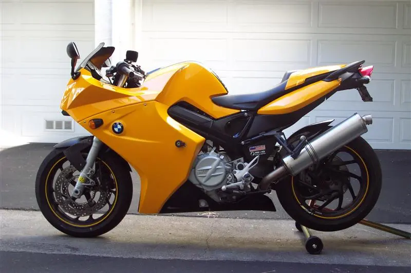 Bmw F800s 06-12 & F800st 06-12  Lowers & Belly Pan 3-Piece Yellow By Pyramid 1