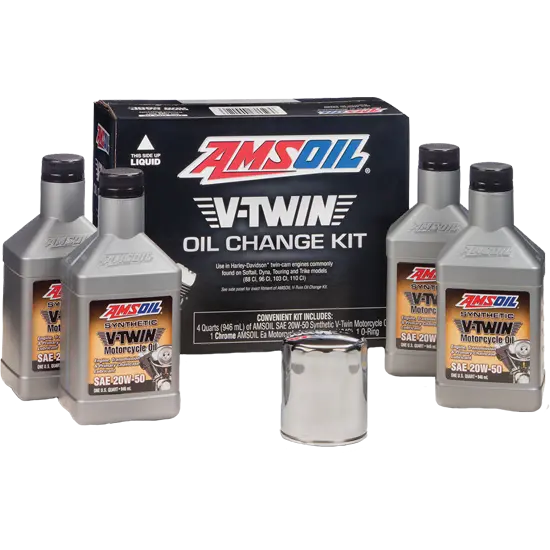 Amsoil Harley V-Twin Oil Change Kit 1