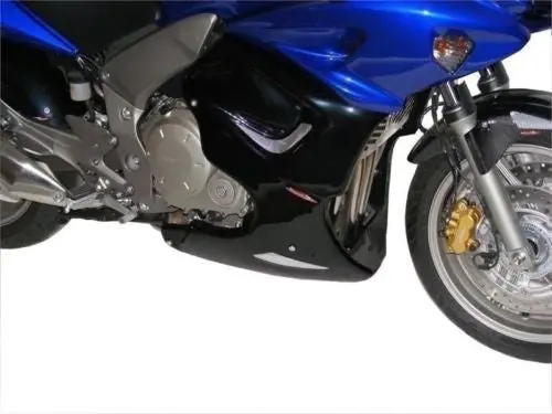 Fits Honda Cbf1000  06-2009/Cbf1000 2010(Uk)  Fairing Lowers Black With Silver Mesh Rrp £250 1