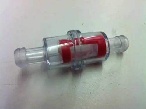 Universal 8Mm Inline Fuel Filter Car Motorcycle Scooter 1