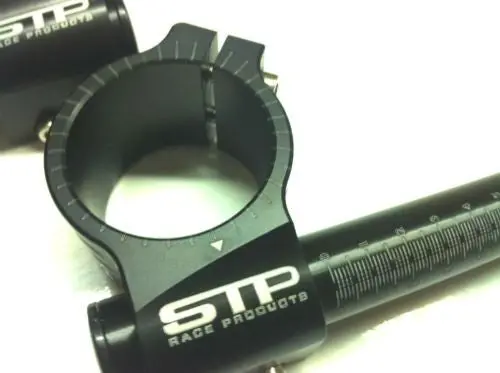50Mm Stp Tek2 Calibrated Road Race Black Anodised Clip-Ons Handlebars.Bsb..T2 2