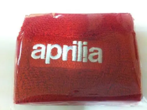 Aprilia Red Front Brake Master Cylinder Reservoir Cover Sock Shroud 1