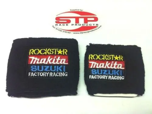 Rockstar Suzuki Motorcycle F+R Brake Master Cylinder Shrouds Socks Covers 1