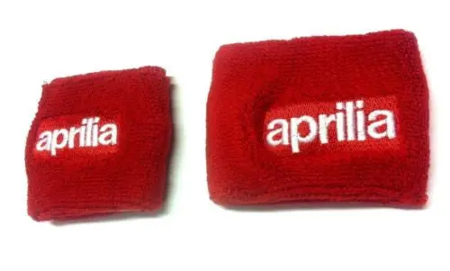 Aprilia Red Motorcycle Front & Rear Brake Master Cylinder Shrouds Socks Cover Mbb 1