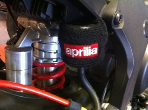 Aprilia Motorbike Motorcycle Rear Brake Master Cylinder Shroud Sock Cover 1