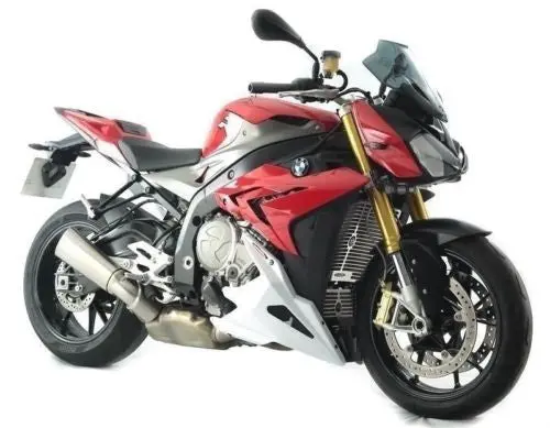 Bmw S1000xr 15-2019 Belly Pan White With Silver Mesh Powerbronze Rrp £172 2