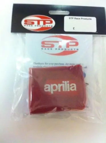 Aprilia Red Rear Brake Master Cylinder Reservoir Cover Sock Shroud Mbb 1