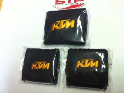 Ktm Rc8/R Motorcycle 1 X Clutch & 2 X Brake Reservoir Shrouds Socks Cover 1