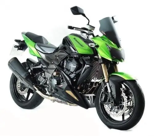 Kawasaki Z1000 2007-2009 Belly Pan Carbon Look With Gold Mesh By Powerbronze 1