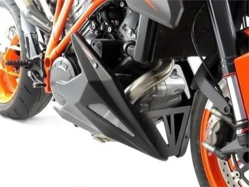 Ktm 1290 Superduke  Gt 16-2026  Belly Pan Matt Black & Silver Mesh Powerbronze Bsb 1