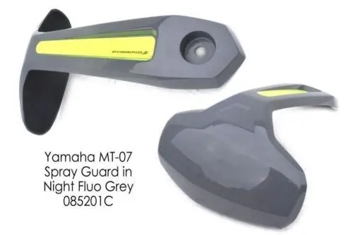 Fluo Grey Yamaha Mt-07 & Fz-07 2014-2017 Rear Wheel Spray Guard Pyramid. 1