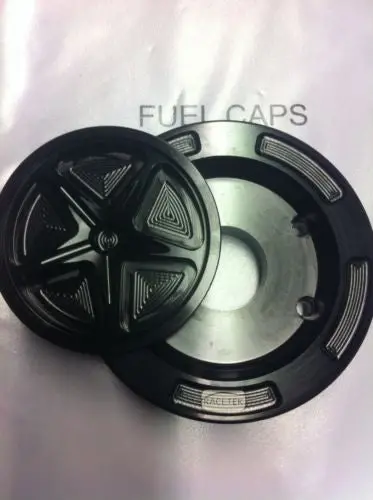 Bmw R1200 R/S  2006-2014  Racetek  Lightweight Keyless 5 Star Petrol Cap (4Hole) 1