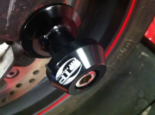 New Triumph 675 Stand Bobbins, Black Anodised Cnc Machined Race,Track Bsb,Wsb, 2