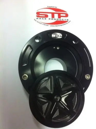 Kawasaki Zx6-R  2007-2014   Lightweight Keyless 5 Star Petrol Cap (5 Hole)Bsb 1