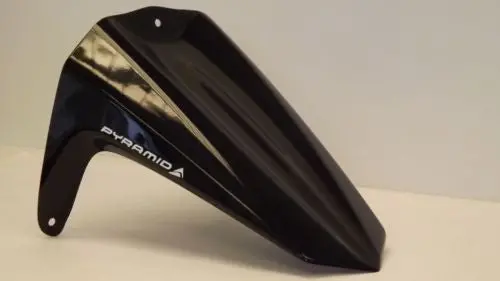 Yamaha Yzf125r  2008-2016 Rear Wheel Gloss Black Hugger By Pyramid Plastics 1
