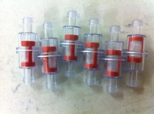 6 X Universal 8Mm Inline Petrol Fuel Filter For Car Motorcycle Scooter 1