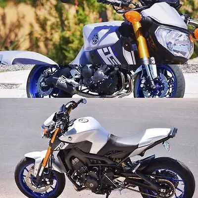 Yamaha Mt09 & Fz09 13-2016 Solo Seat Cowl Matt Silver Finish By Pyramid 2