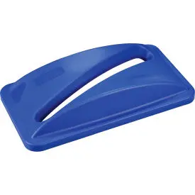Global Industrial™ Paper Recycling Lid, Blue 1