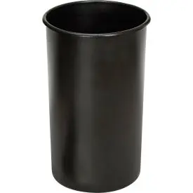 Witt Plastic Liner For Round Aluminum Trash Cans, 35 Gallon, Black 1