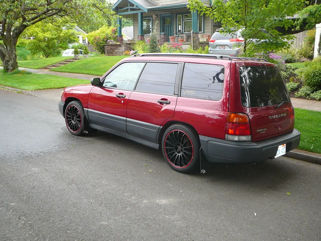 Subaru Forester (Sf) 1998-2002 Rally Mud Flaps 6