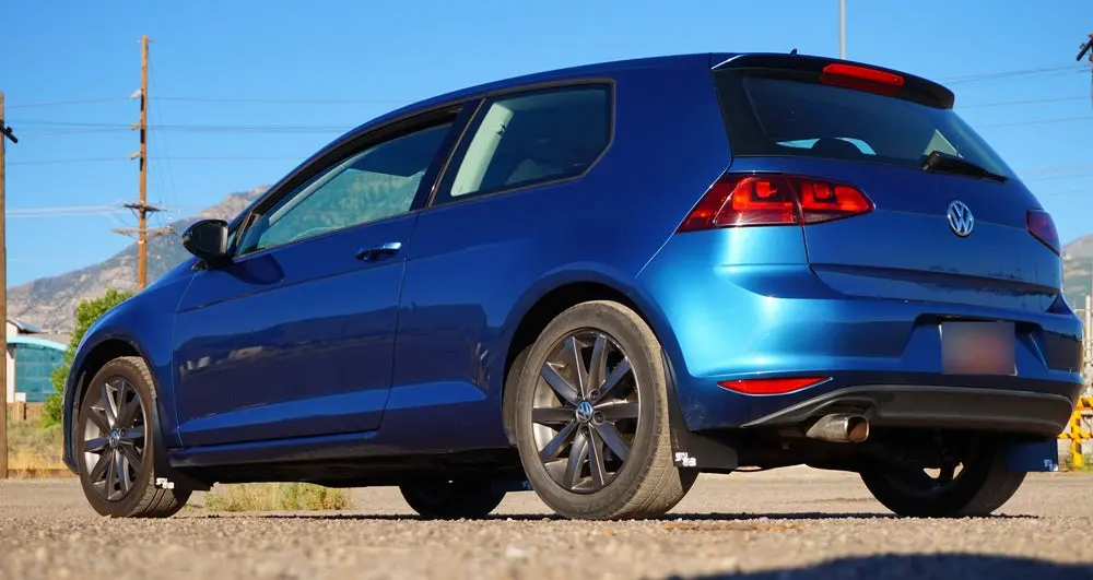 Volkswagen Mk7, Mk7.5 Golf Gti, Golf R Vw Rally Mud Flaps 2015-2021 1