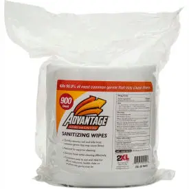 2Xl Surface Safe Alcohol & Bleach Free Sanitizing Wipe Refill, 900 Wipes/Roll, 4/Case - 2Xl-36 1