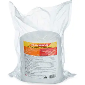 2Xl Nsf No Rinse Food Service Sanitizing Wipe Refill, 500 Wipes/Roll, 2 Rolls/Case - 2Xl-446 1