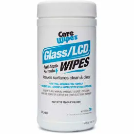2Xl Carewipes Glass/Lcd Anti-Static Wipes, 70 Wipes/Can, 6 Cans/Case - 2Xl-600 1