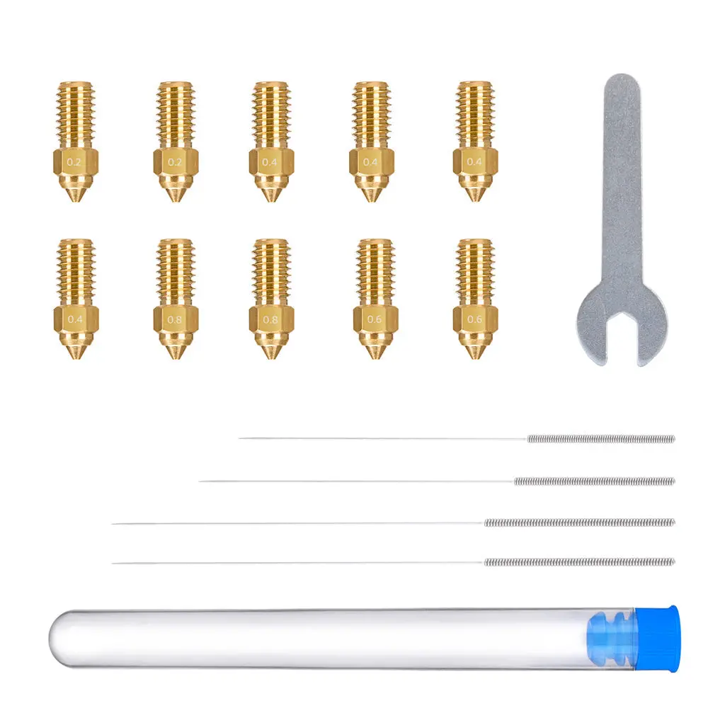 Multi-Size Brass Nozzle Kit For Neptune 4/4 Pro 1
