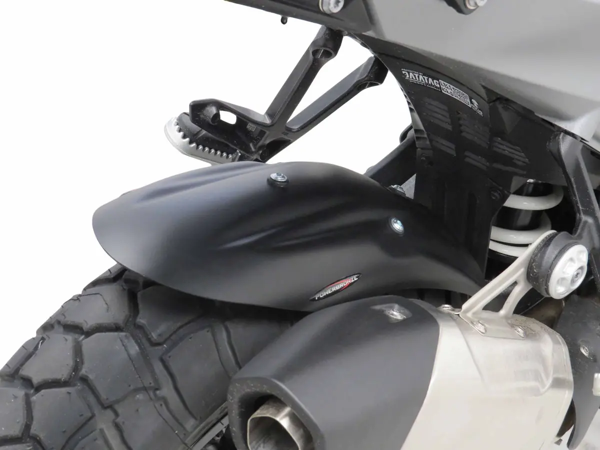 Bmw R1300gs & Adventure 24-25 Carbon Look Rear Hugger By Powerbronze Rrp £195 2