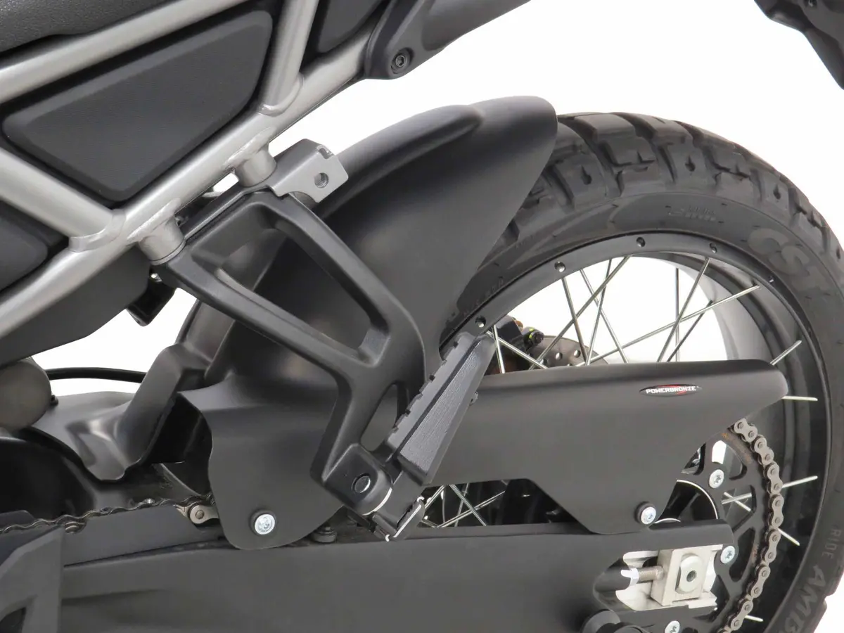 Cf Moto  450Mt 2024- 2025 Gloss Black Rear Hugger Powerbronze Rrp £139 1