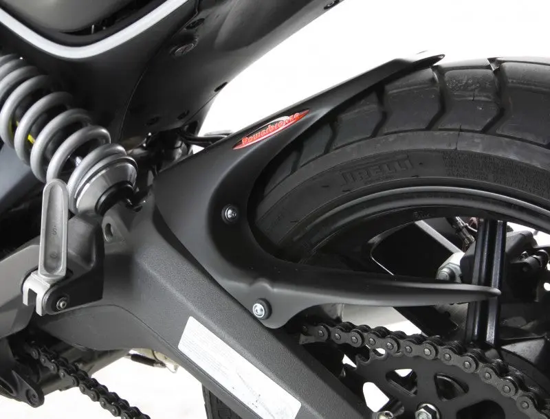 Ducati Scrambler 800 15-2022 Matt Black Rear Hugger By Powerbronze Rrp £139 1