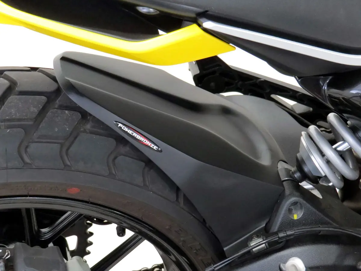 Ducati Scrambler 800 2023 - 2025 Gloss Black Rear Hugger Powerbronze Rrp £139 1