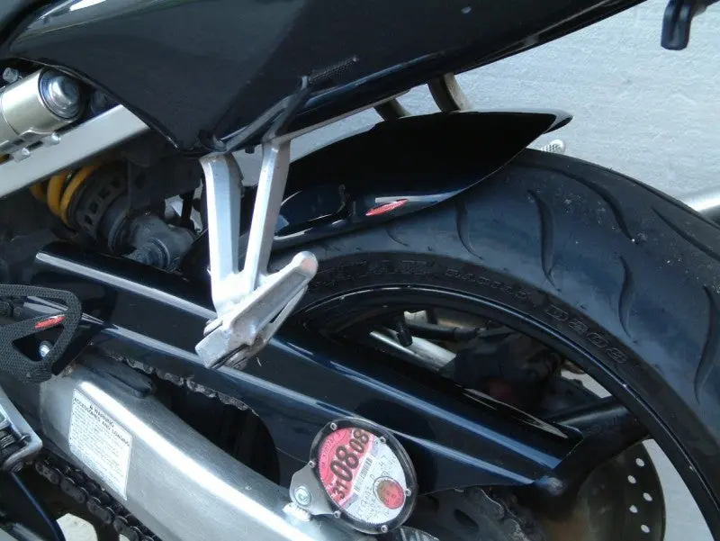 Fits Honda Cbr600fs Sport  01-2002  Carbon Look Finish Rear Hugger By Powerbronze 1