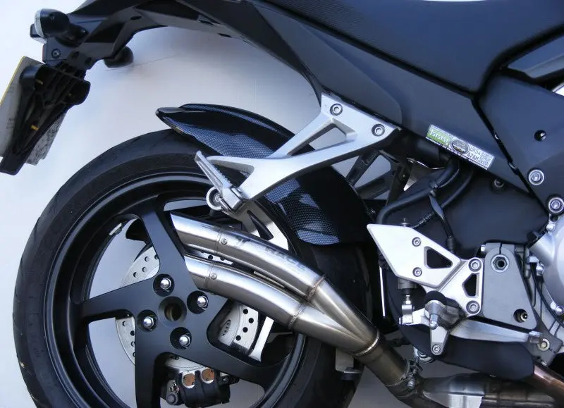 Fits Honda Vfr800 V-Tec 02-2013 Carbon Look Rear Hugger By Powerbronze 1
