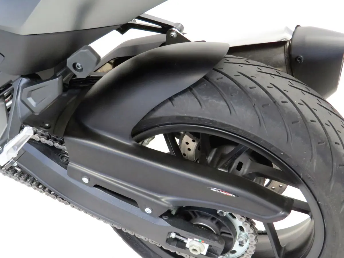 Fits Honda Nt 1100 22-24 Gloss White Rear Hugger By Powerbronze Rrp £139 1