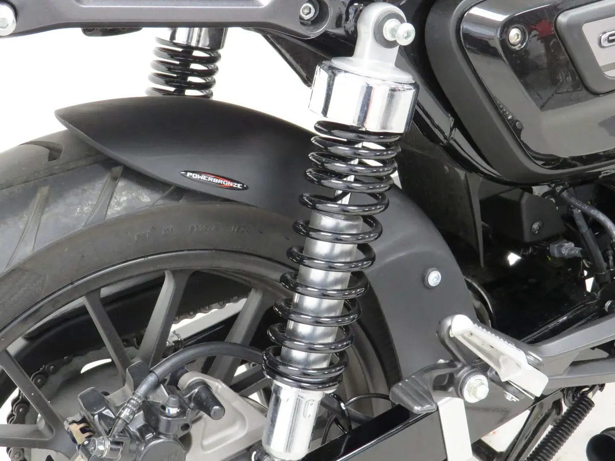 Fits Honda Gb350s 2025 Gloss Black Rear Hugger By Powerbronze 2