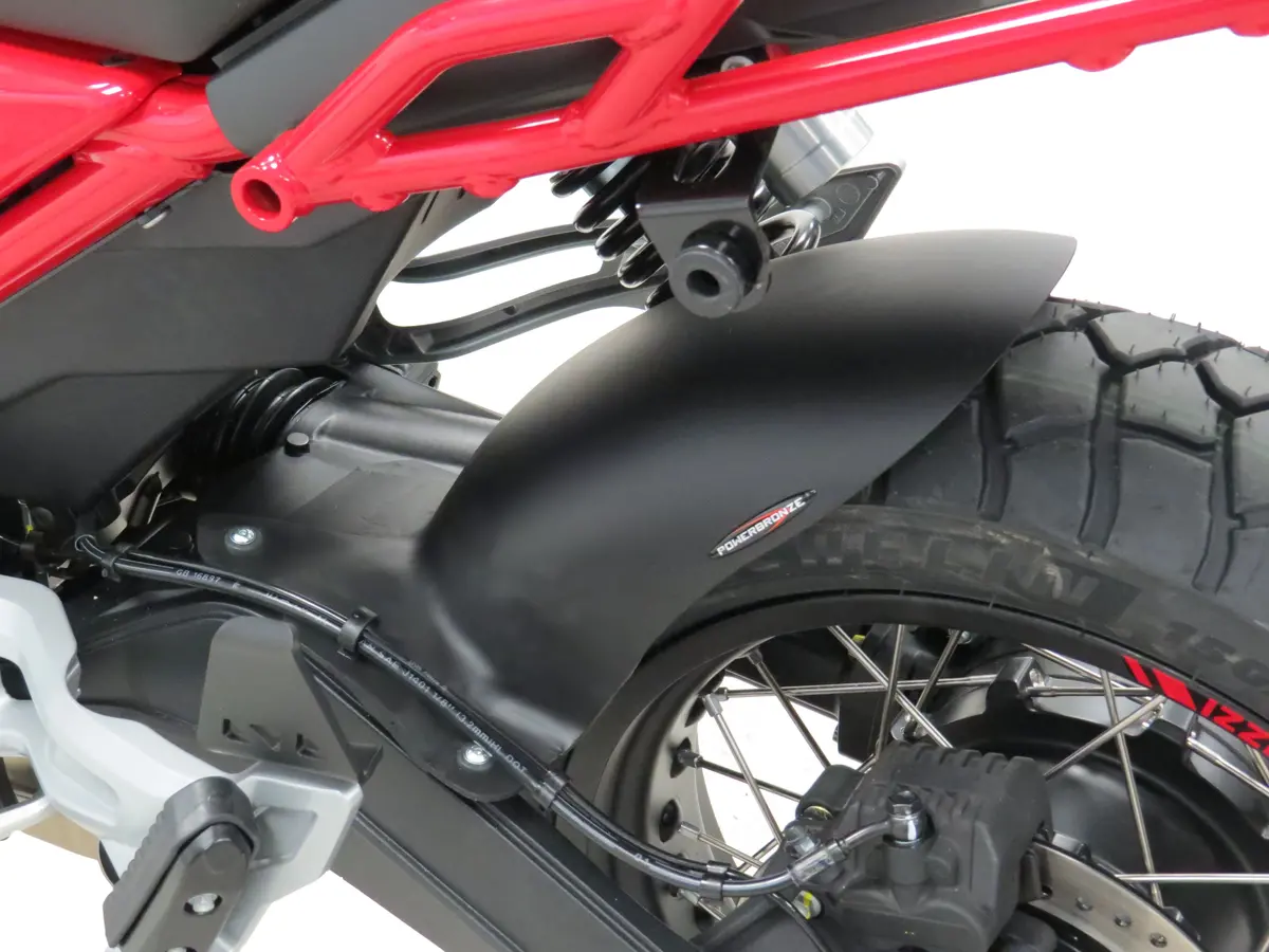 Moto Guzzi V85tt 19-26  Matt Black Rear Hugger Powerbronze Rrp £139 1