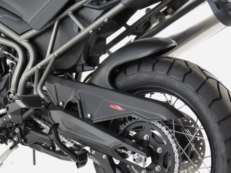 Triumph Tiger 800 Xcx/Xrx & Xrt/Xca Matt Black Hugger Powerbronze 1