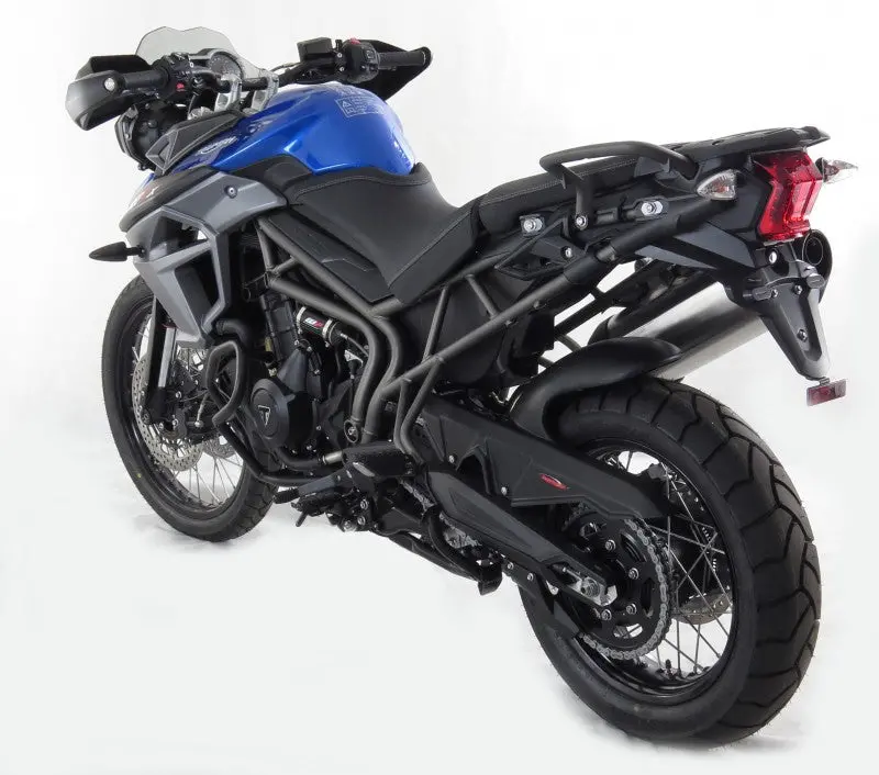 Triumph Tiger 800 & Xc 11-2014 Gloss Black Rear Hugger By Powerbronze 1