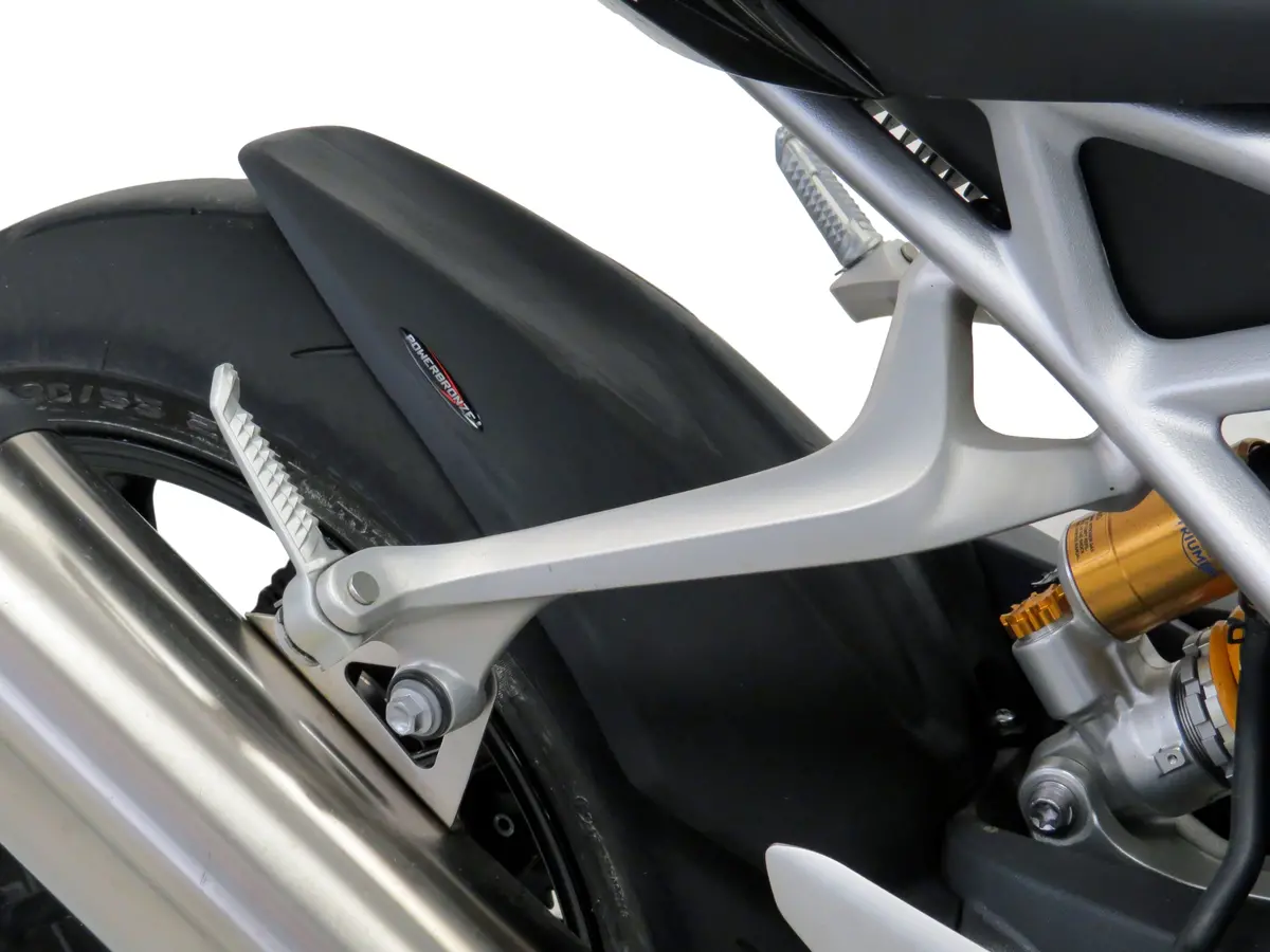 Triumph Speed Triple 1200Rr 22-2024 Matt Black Rear Hugger By Powerbronze 1