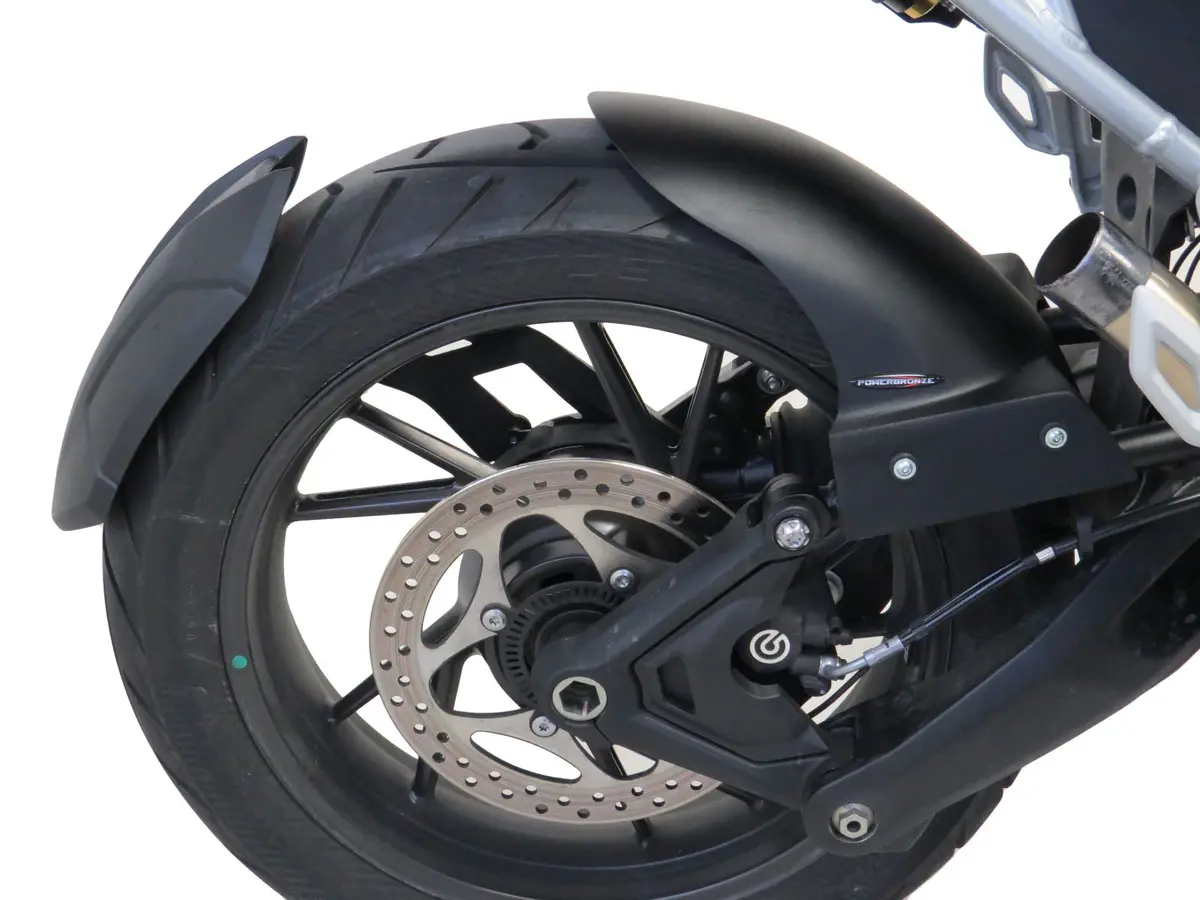 Triumph Tiger 1200 Gt Explorer 22-2023 Gloss Black Rear Hugger By Powerbronze 1